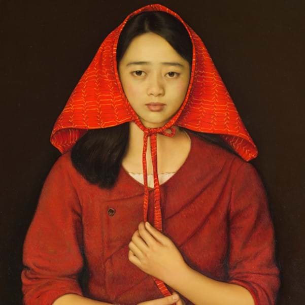 The Northern Girl by Yang Fei Yun - A Chinese Mona Lisa Image