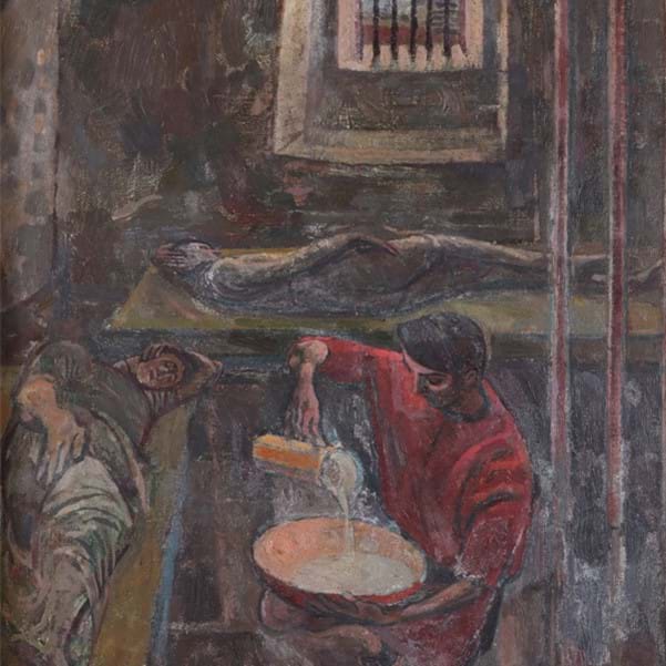 Lost Painting by Woman War Artist Rediscovered Image