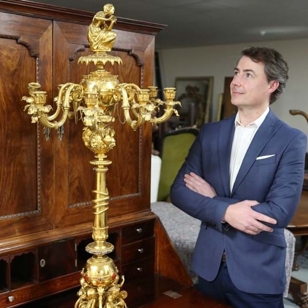 New Home for 'Missing' Candelabra Image