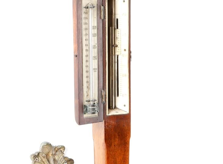 Maritime barometer from the family of Darwin's librarian Image