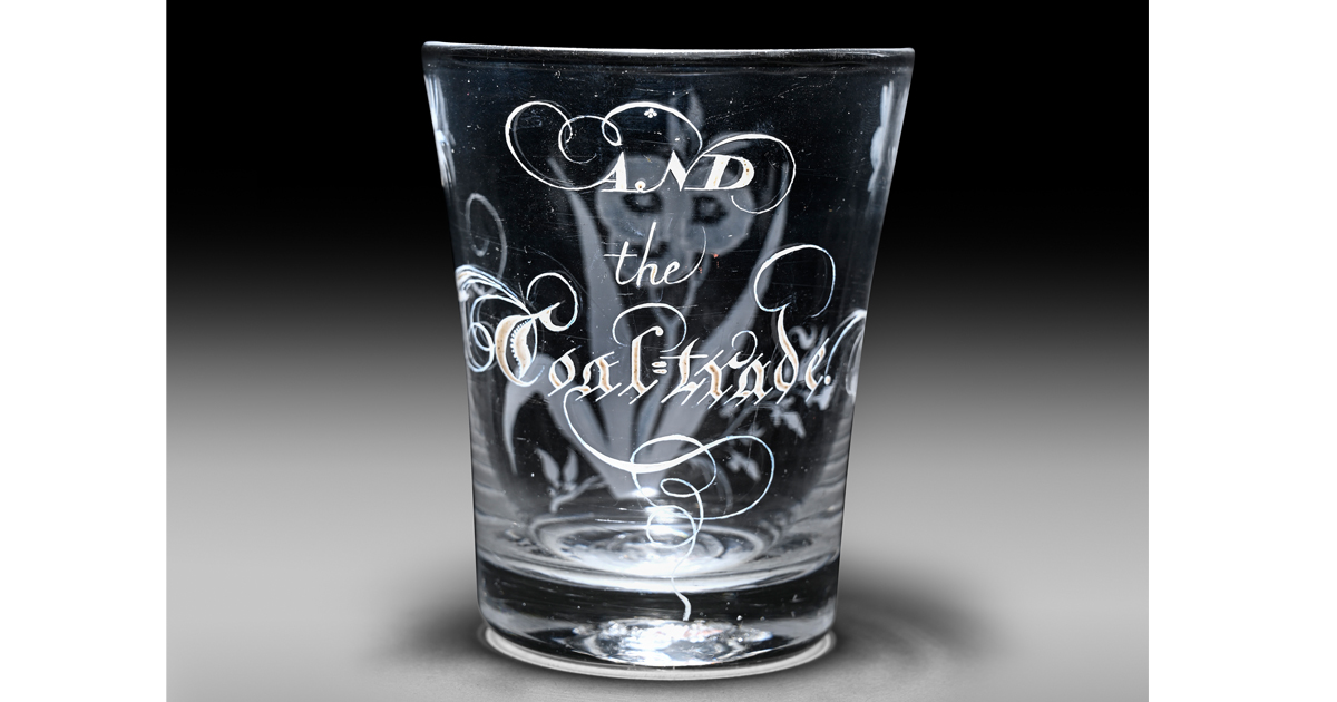 Collection of drinking glasses raises £90,000 for charity. Woolley