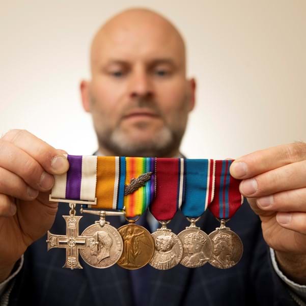 First sale of British Prime Minister's medals Image