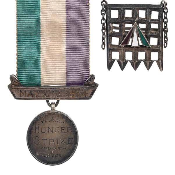 Suffragette 'Hunger Strike' Medal Image