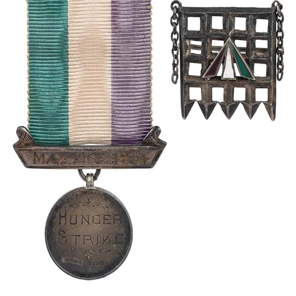 Suffragette 'Hunger Strike' Medal Image