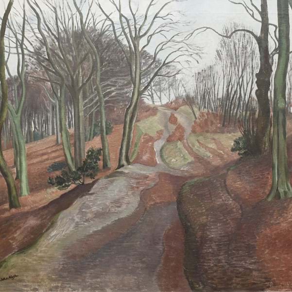 Object of the Month - John Nash's Winter in a Beechwood Image