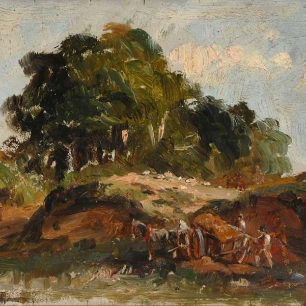 Rediscovered John Constable painting Image