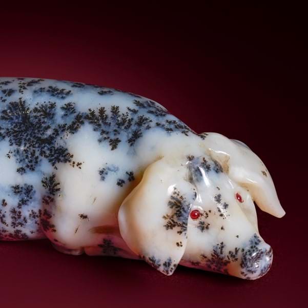 Object of the Month - Fabergé Pig Image