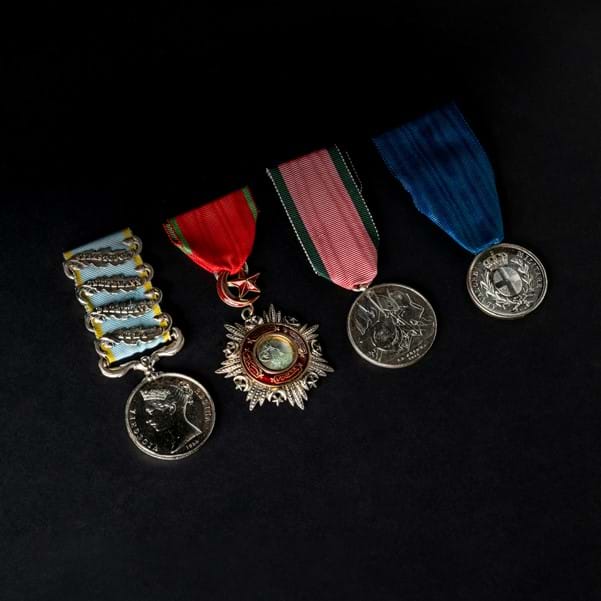 Object of the Month – Carrying the Colours in the Crimea Image