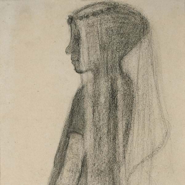 Object of the Month - 'Study of a Girl in a Veil' Image