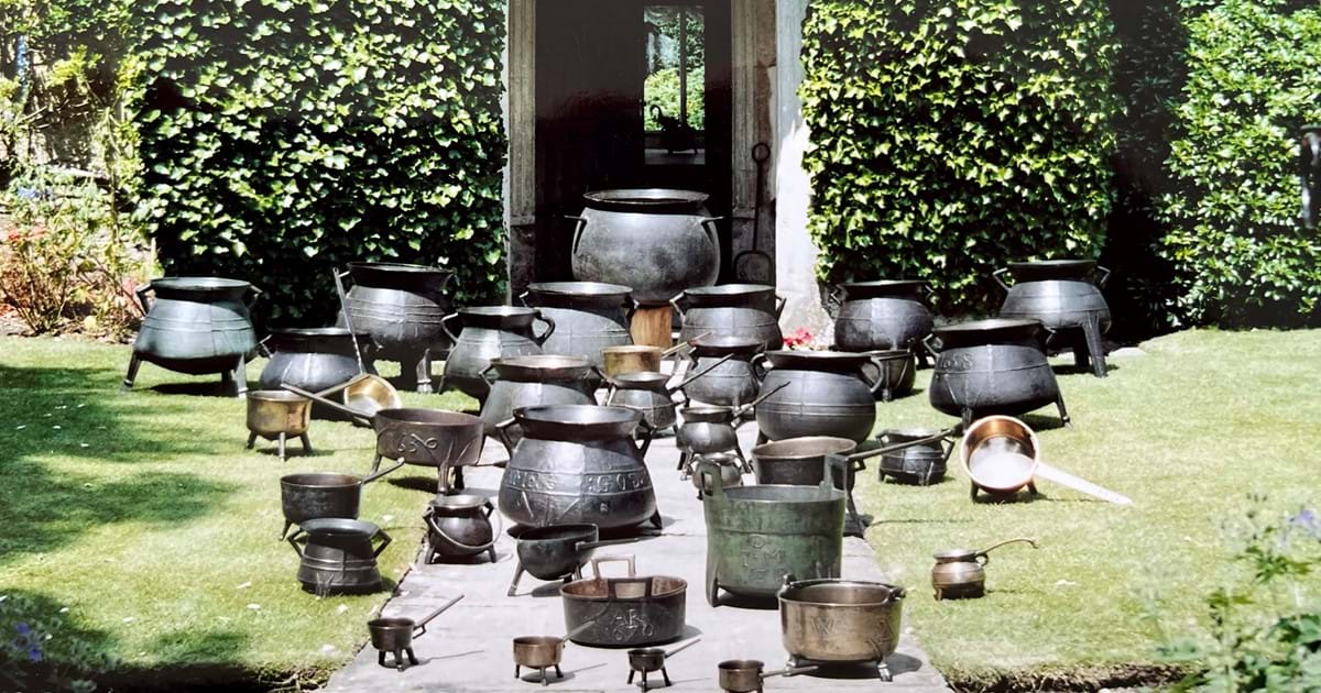 Antique dealers, Roderick and Valentine Butler collection of antique ...